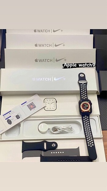 Apple watch 9 nike series akıllı saat