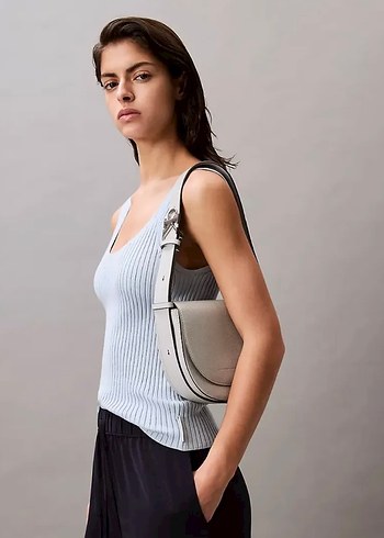 Calvin Klein Archive Hardware Saddle Canta