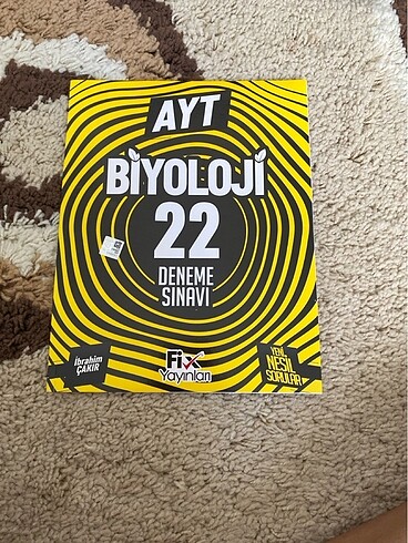 Ayt Biyoloji Branş denemesi