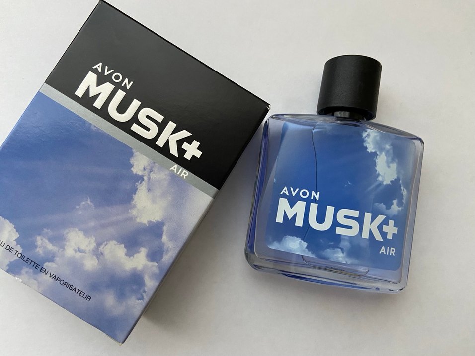 Avon Musk+ Air Mavi Erkek Parfümü - Görsel 2
