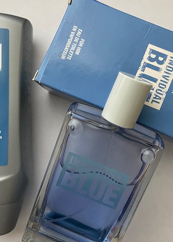 Mavi Minimalist Erkek Parfümü - Görsel 2