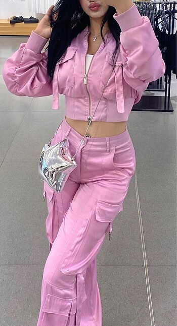 Bershka Pembe Barbie Takım