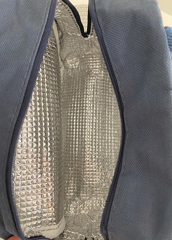 Mavi ve Gri Bebek Besleme Çantası - Görsel 8