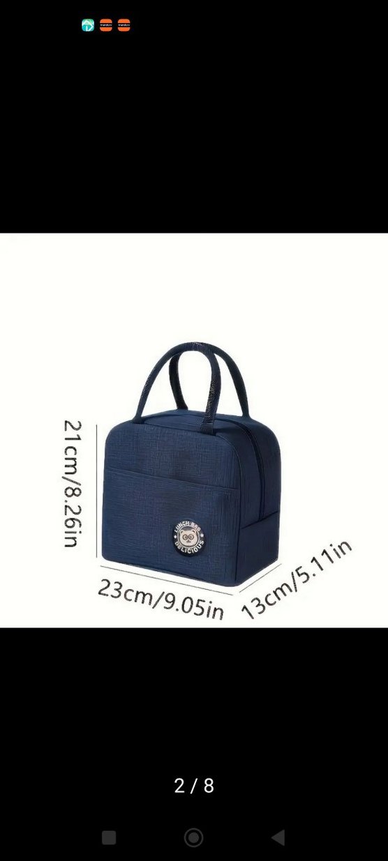 Mavi ve Gri Bebek Besleme Çantası - Görsel 4