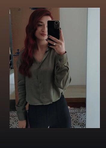 Saten gömlek