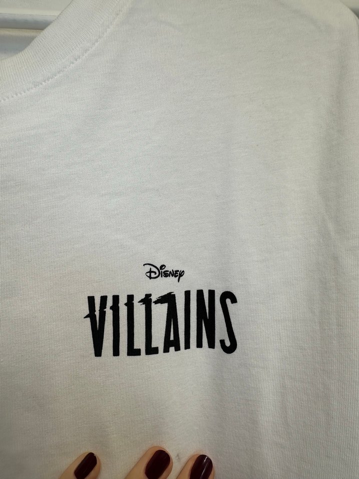 Disney Villains Beyaz Uzun Kollu Tişört — görsel 3/7
