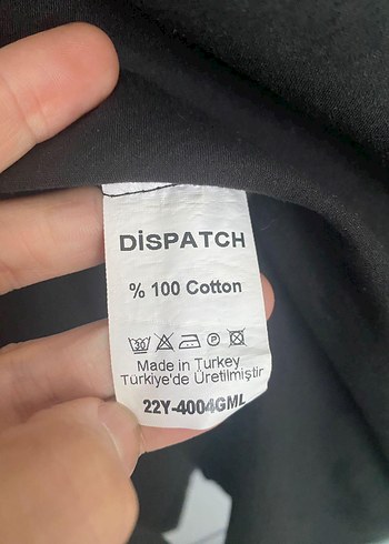 Siyah Keten Düğmeli Kısa Kollu Gömlek - Görsel 4