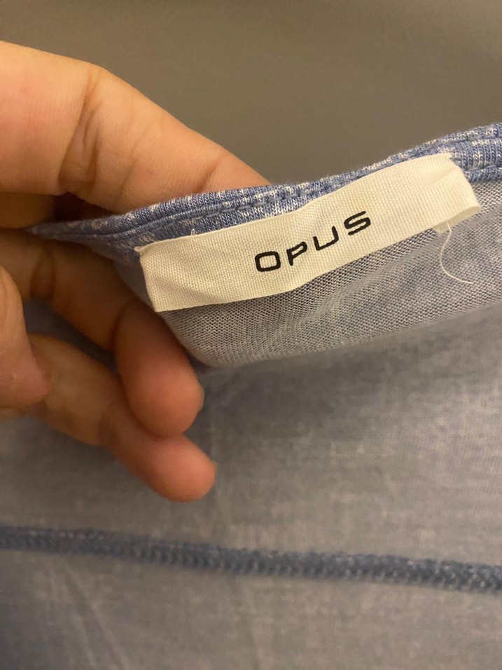 Yazlik kayık yaka bluz - Görsel 2