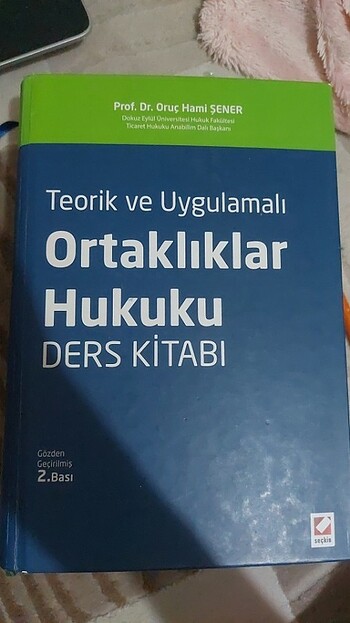 Şirketler Hukuku Ortaklıklar hukuku