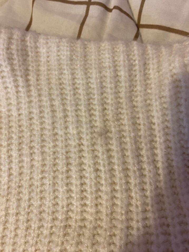 Gri V Yaka Örgü Kadın Hırka - Görsel 3