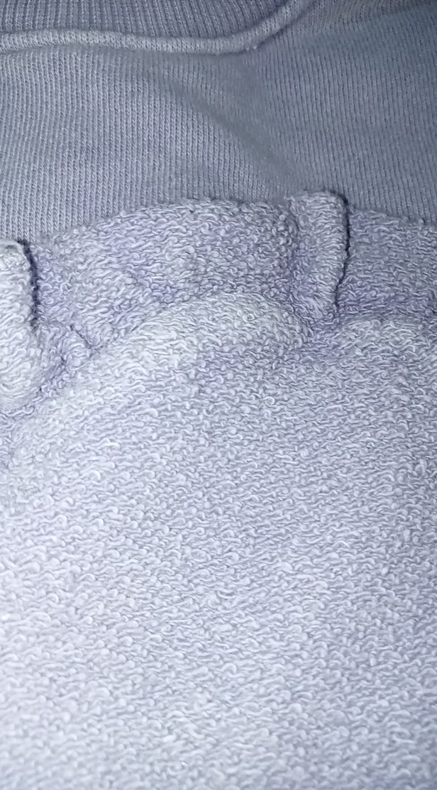 Kız Çocuk Gri Fırfırlı Sweatshirt - Görsel 3