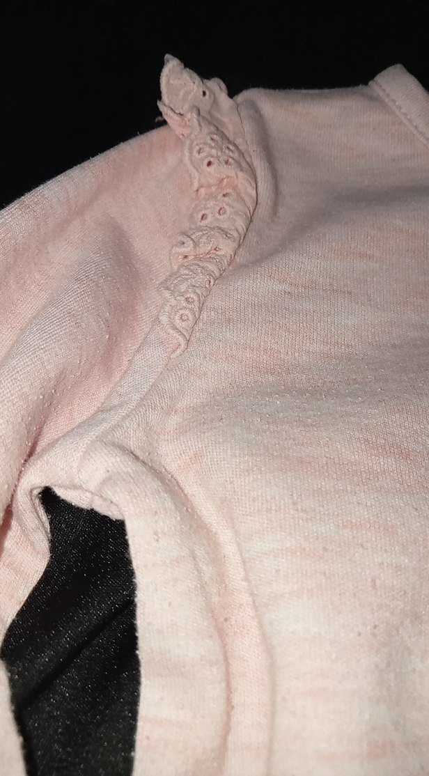 Pembe Bebek Kız Uzun Kollu Fırfırlı Takım - Görsel 3