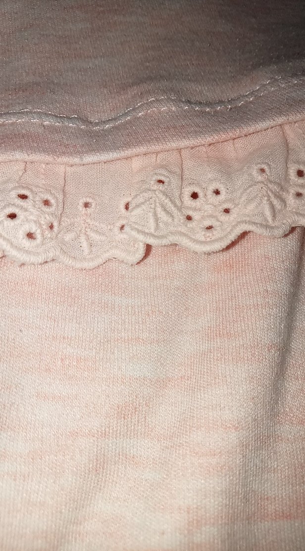 Pembe Bebek Kız Uzun Kollu Fırfırlı Takım - Görsel 2