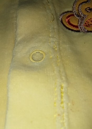 Nakışlı Beyaz Erkek Bebek Takımı - Görsel 5