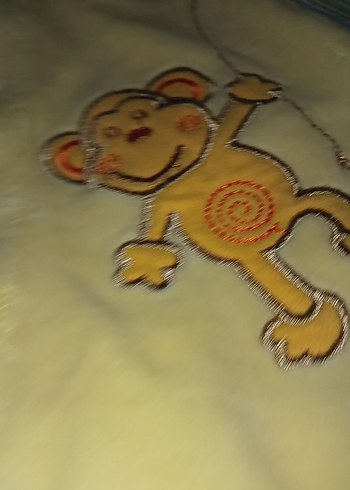 Nakışlı Beyaz Erkek Bebek Takımı - Görsel 6