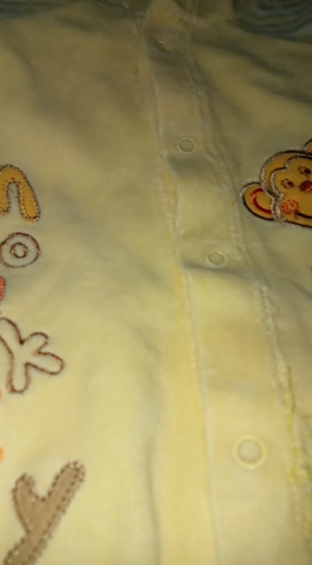 Nakışlı Beyaz Erkek Bebek Takımı - Görsel 3