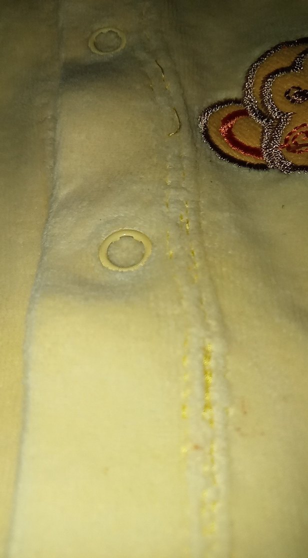 Nakışlı Beyaz Erkek Bebek Takımı - Görsel 5