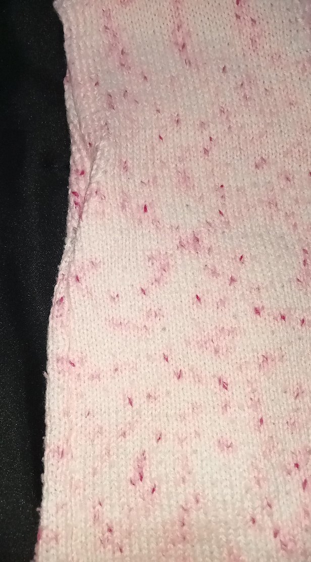 Düğmeli Pembe Kız Triko yelek - Görsel 2