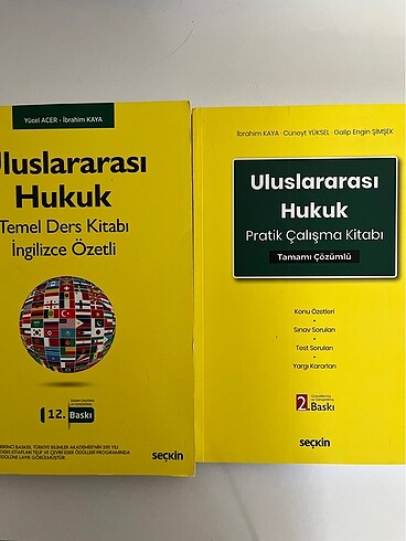 uluslararası hukuk ders ve pratik kitabı