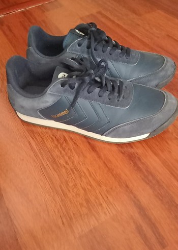 38 Beden Hummel Gri Mavi Spor Ayakkabı