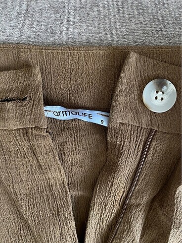 Armalife Kahverengi ince pantolon