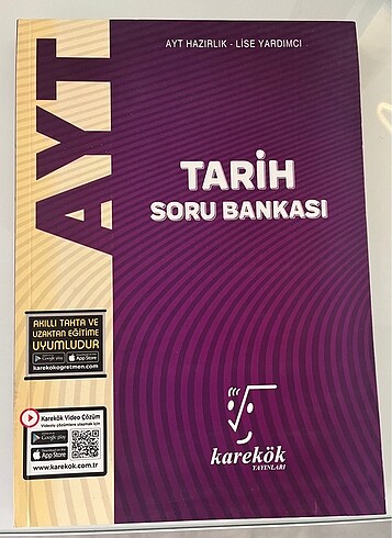 KAREKÖK AYT TARİH SORU BANKASI