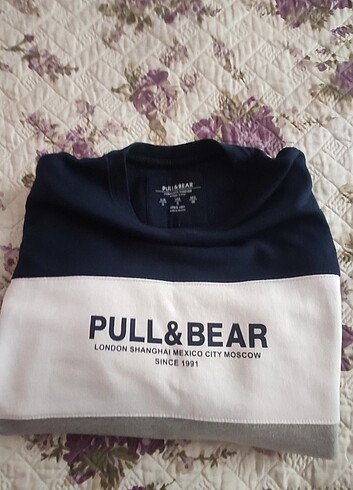 s Beden lacivert Renk PUUL& BEAR ERKEK SWİTŞÖRT (S) BEDEN
