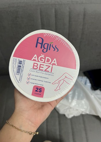 Agiss Ağda Bezi 25 Metre Epilasyon Bezi