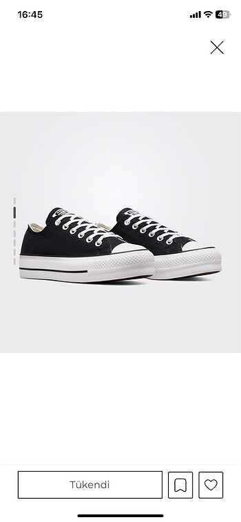 converse chuck taylor all star platform