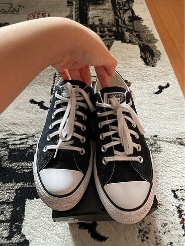 37,5 Beden siyah Renk converse chuck taylor all star platform