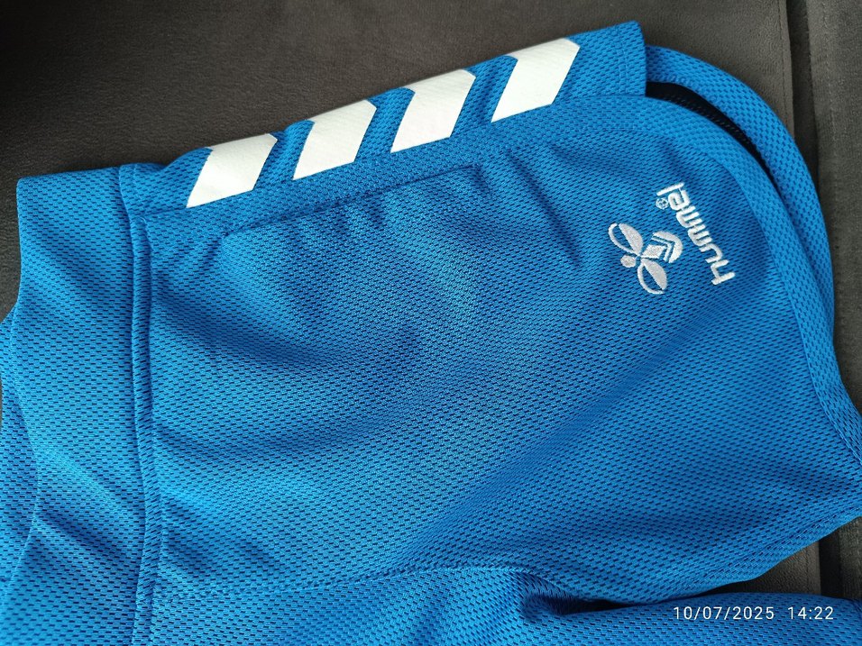 Hummel Mavi Mini Spor şort - Görsel 3