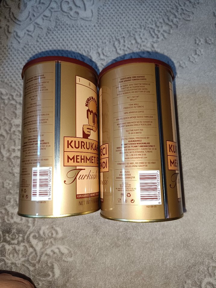 Mehmet Efendi Kurukahveci Türk Kahvesi 500g+500g - Görsel 2