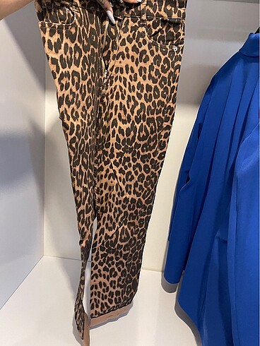 Leopar desen pant