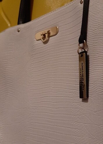 Beden beyaz Renk Jones New York Tote Çanta