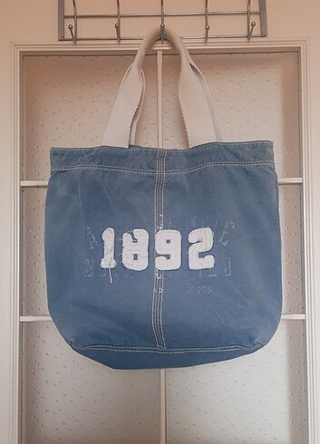 Denim Tote Çanta