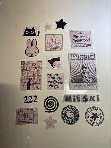 mitski sticker set