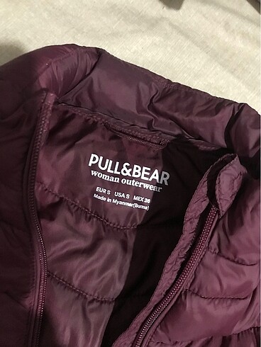 Pull and Bear pull & bear şişme mont