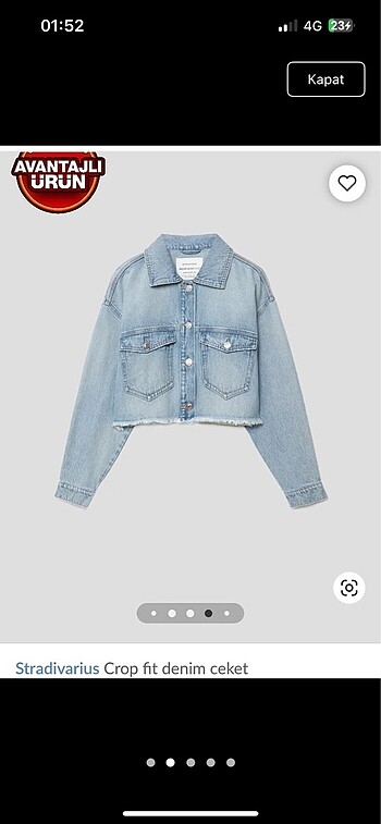 stradivarius kot ceket
