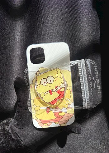 Sünger Bob ıphone 13/14 Telefon Kılıfı - Görsel 2