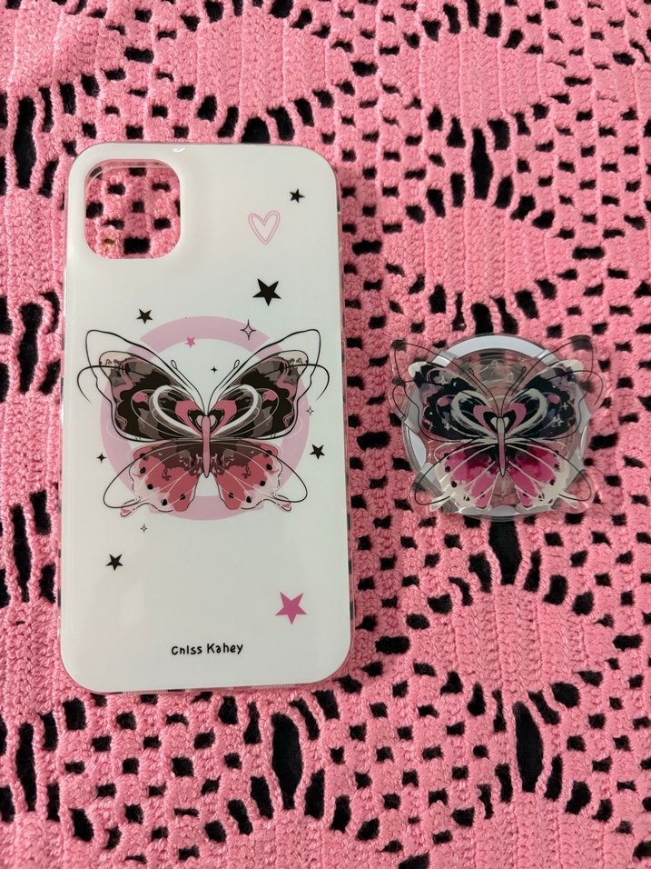 Kelebek IPhone 13/14 Telefon Kılıfı - Görsel 3