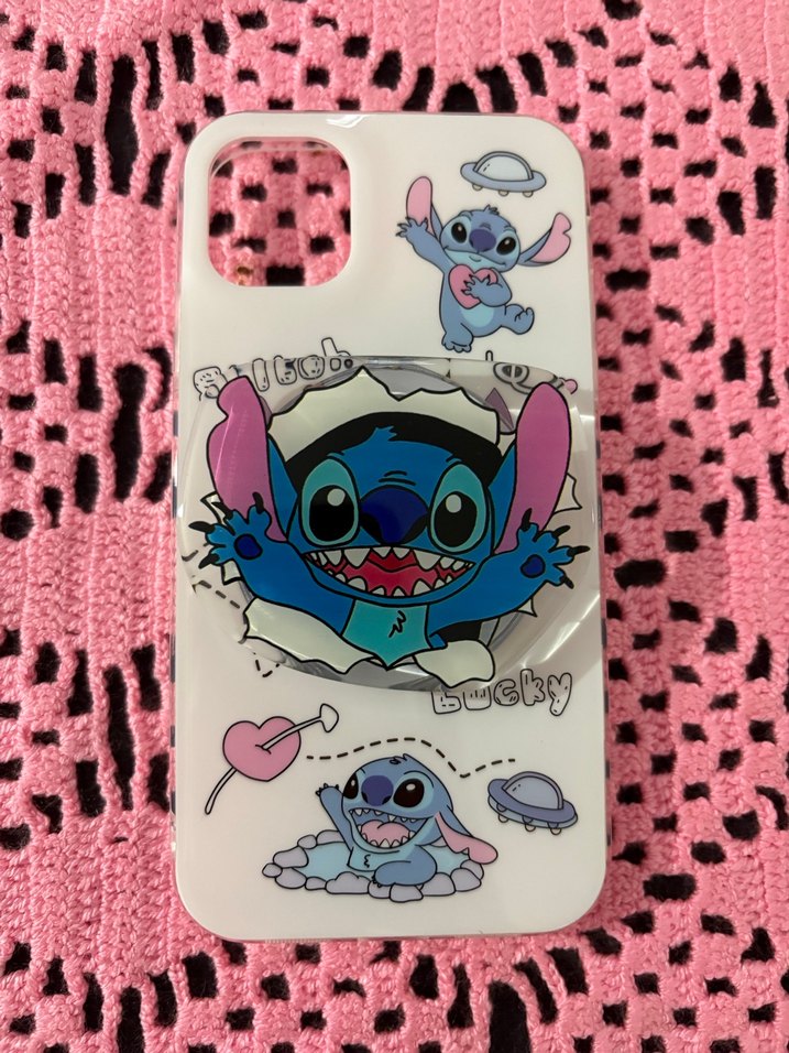 Stitch ıphone 13/14 telefon kılıfı - Görsel 4