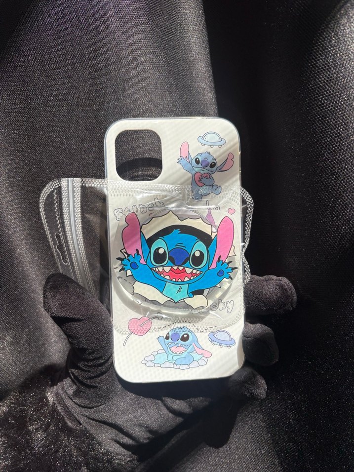 Stitch ıphone 13/14 telefon kılıfı - Görsel 2
