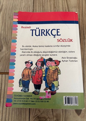 Beden Renk Resimli Türkçe Sözlük - Özyürek Yayınevi