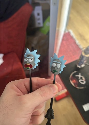 Rick ve Morty Figür kafaları