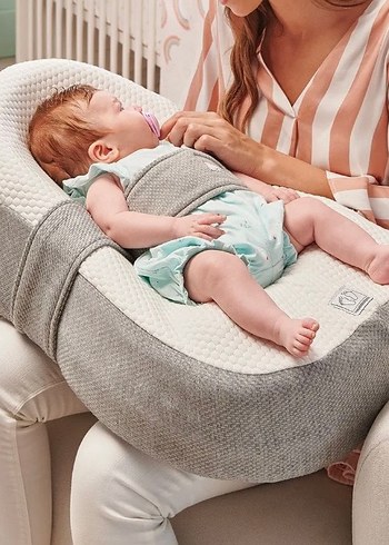 Beden Yatak Mini unisex beyaz-gri yatak juno