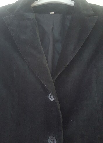 38 Beden Kadife Blazer Ceket