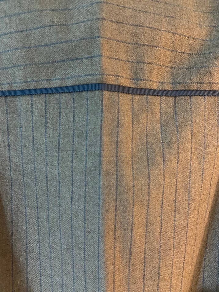 Bej Midi Keten Kolsuz Kadın Elbise - Görsel 4