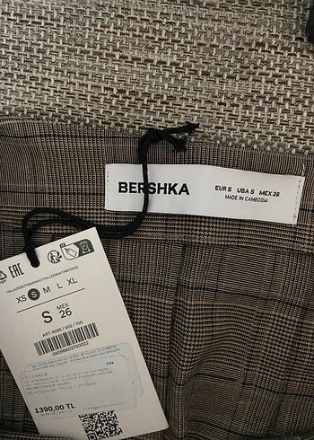 Kemerli Midi Ekoseli Kadın Etek - Görsel 5