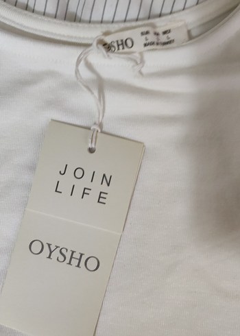 Kadın Beyaz Kayık Yaka Kısa Kollu Tişört - Görsel 2