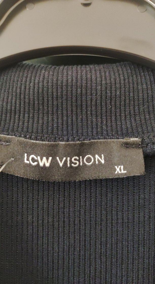 Düğmeli Siyah Uzun Kadın Elbise - Görsel 2